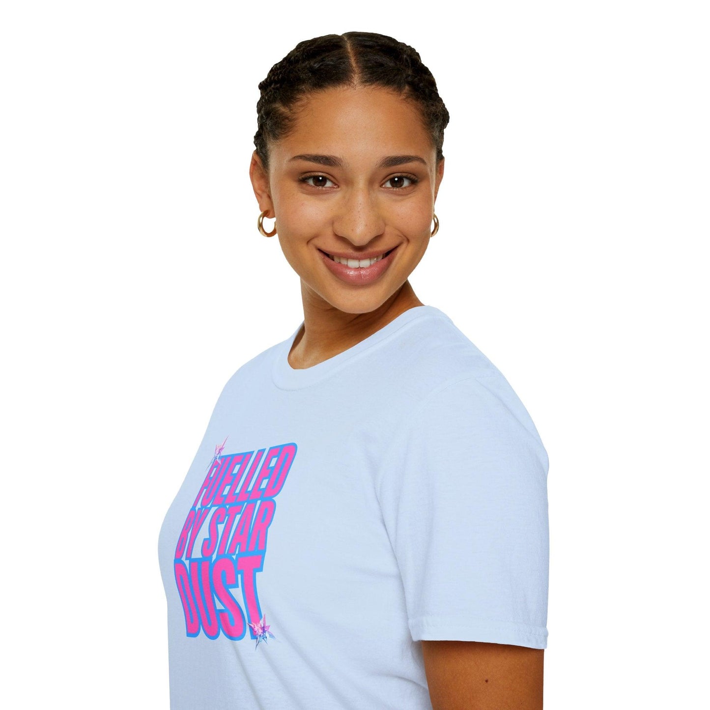 Fuelled By Stardust Adults Unisex Tee - Jamie's Trading Cards - JamiesTradingCards