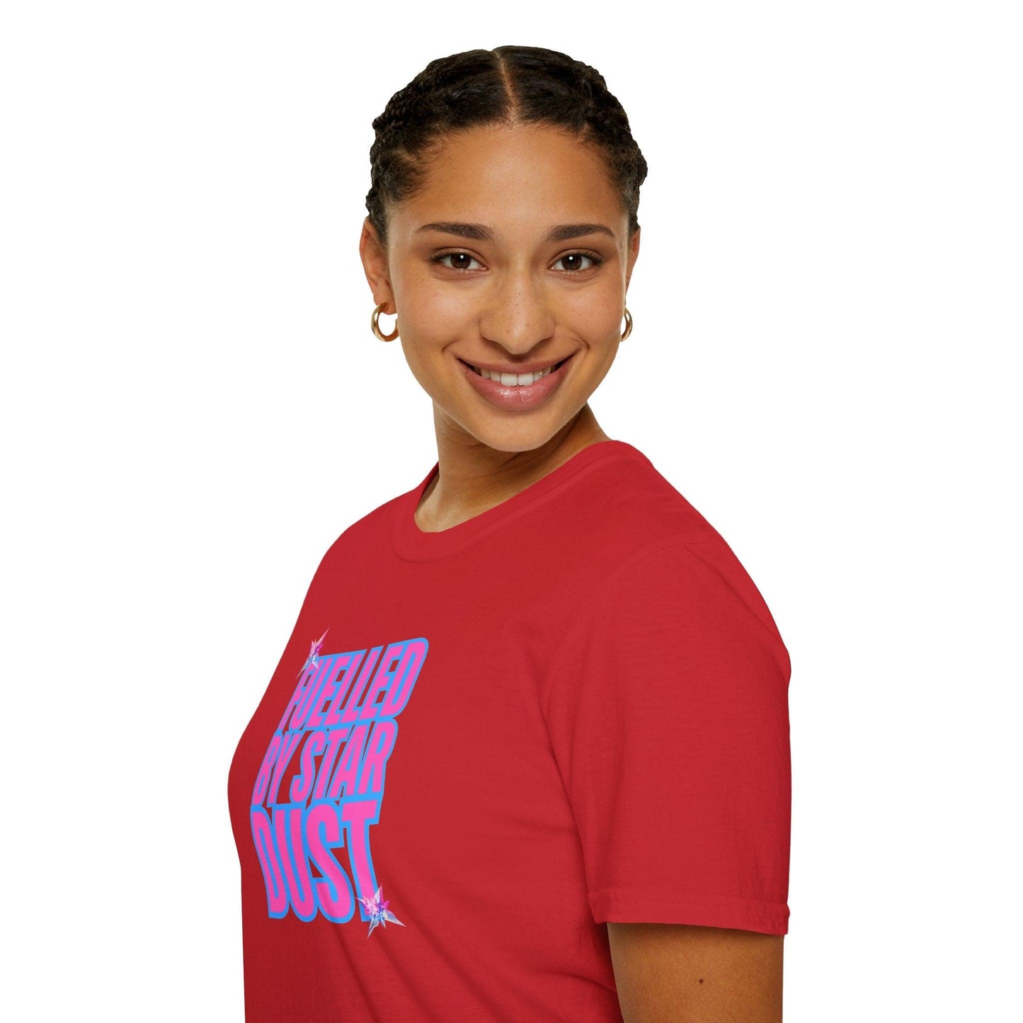Fuelled By Stardust Adults Unisex Tee - Jamie's Trading Cards - JamiesTradingCards