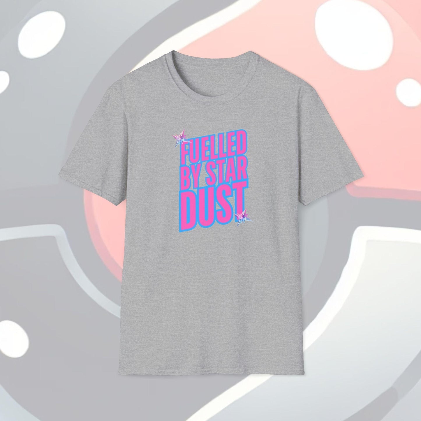 Fuelled By Stardust Adults Unisex Tee - Jamie's Trading Cards - JamiesTradingCards