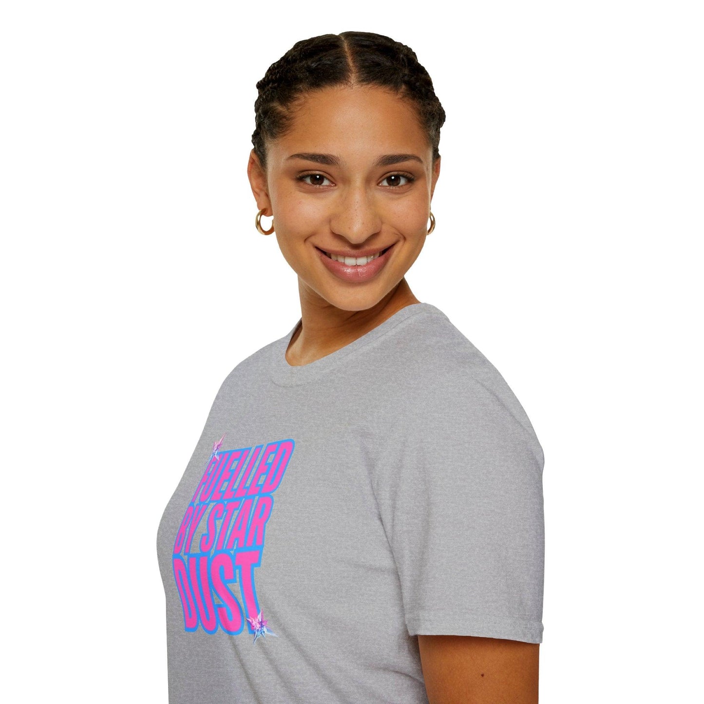 Fuelled By Stardust Adults Unisex Tee - Jamie's Trading Cards - JamiesTradingCards
