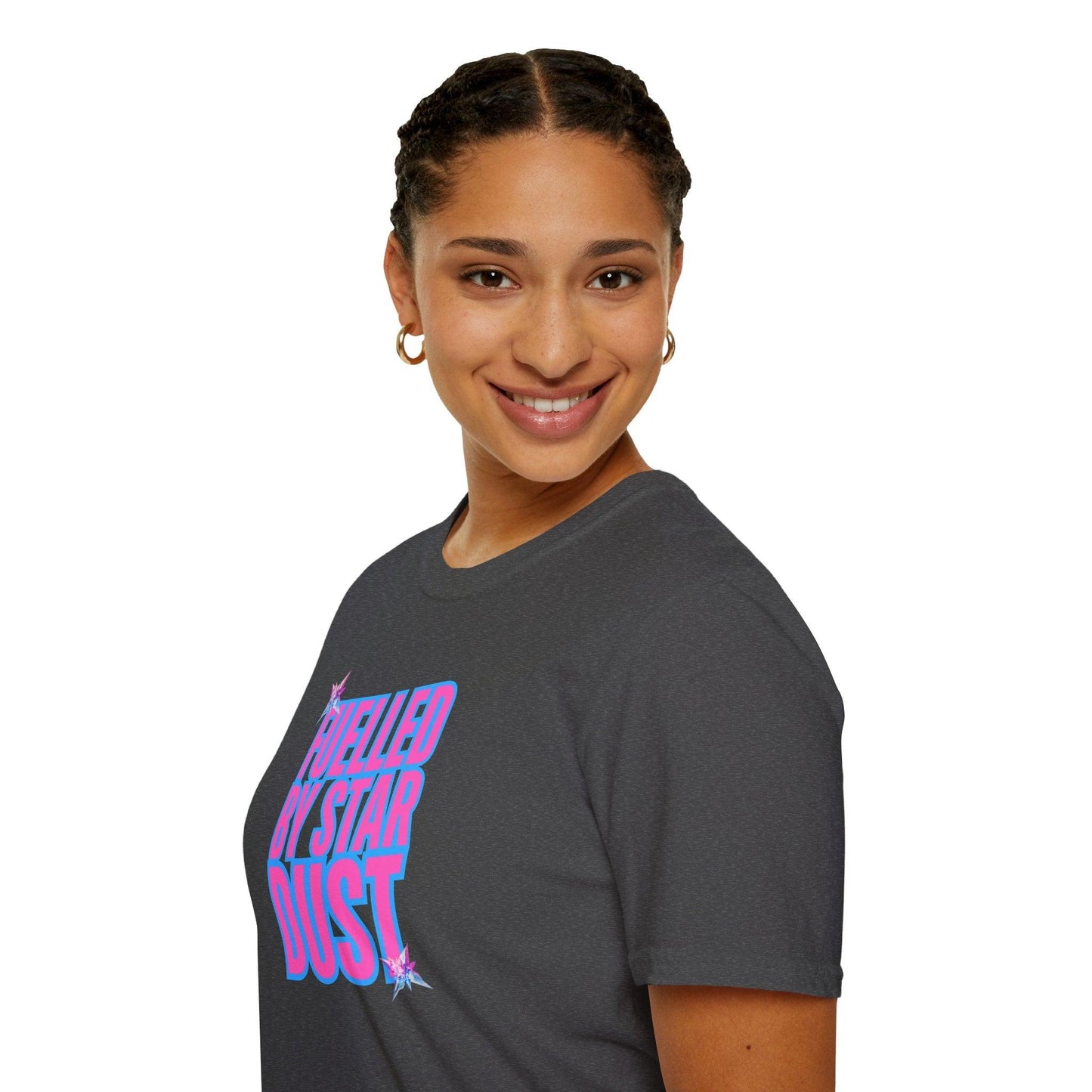 Fuelled By Stardust Adults Unisex Tee - Jamie's Trading Cards - JamiesTradingCards