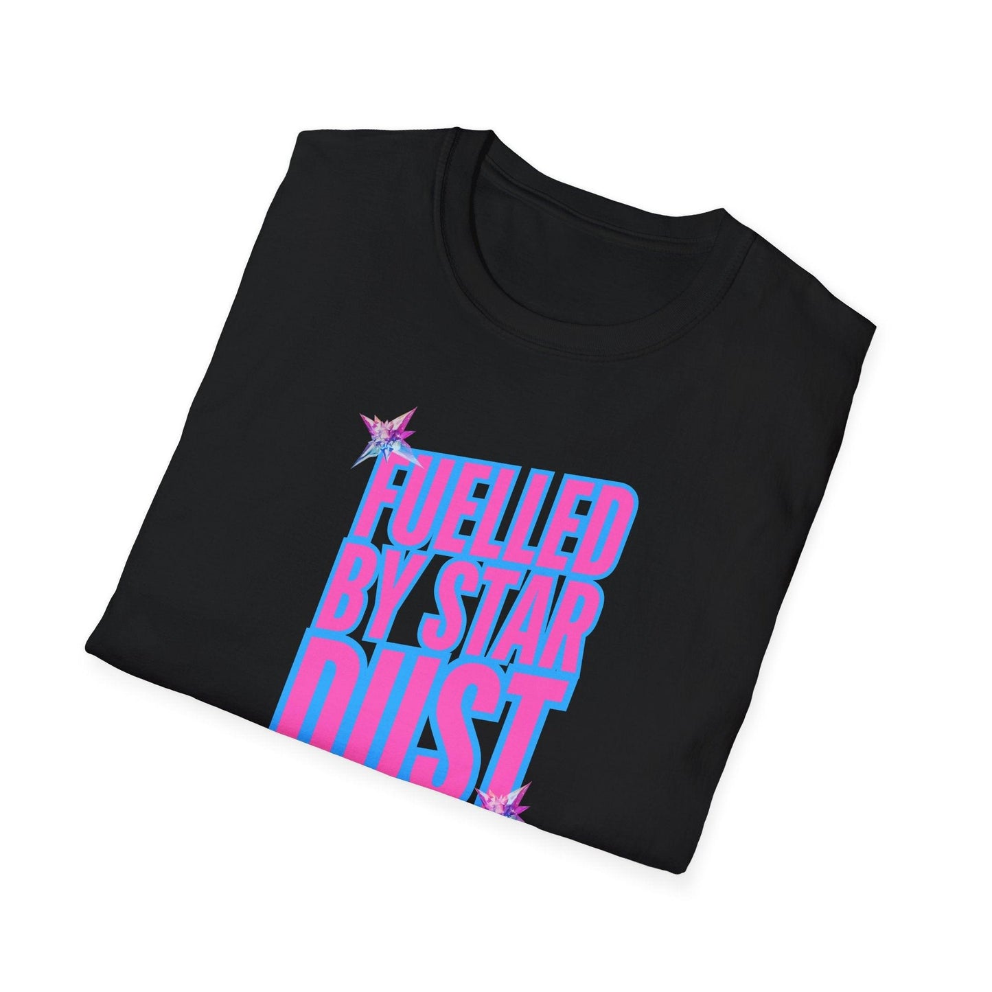 Fuelled By Stardust Adults Unisex Tee - Jamie's Trading Cards - JamiesTradingCards