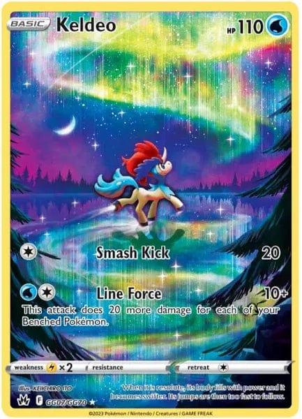 GG07/GG70 - Keldeo - Crown Zenith - Pokemon TCG Galarian Gallery - JamiesTradingCards