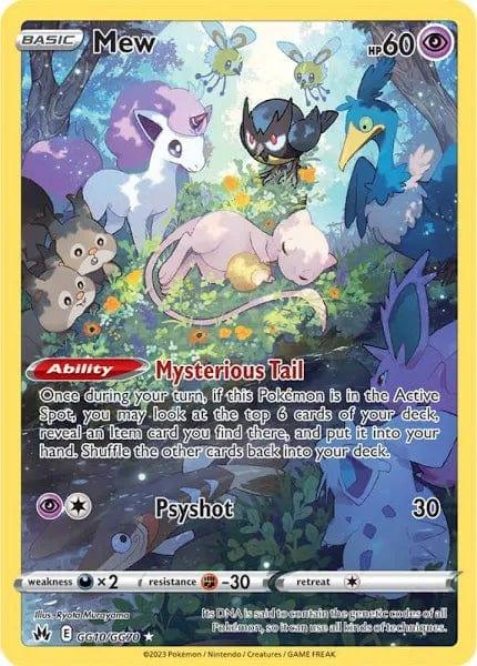 GG10/GG70 - Mew - Crown Zenith - Pokemon TCG Galarian Gallery - JamiesTradingCards