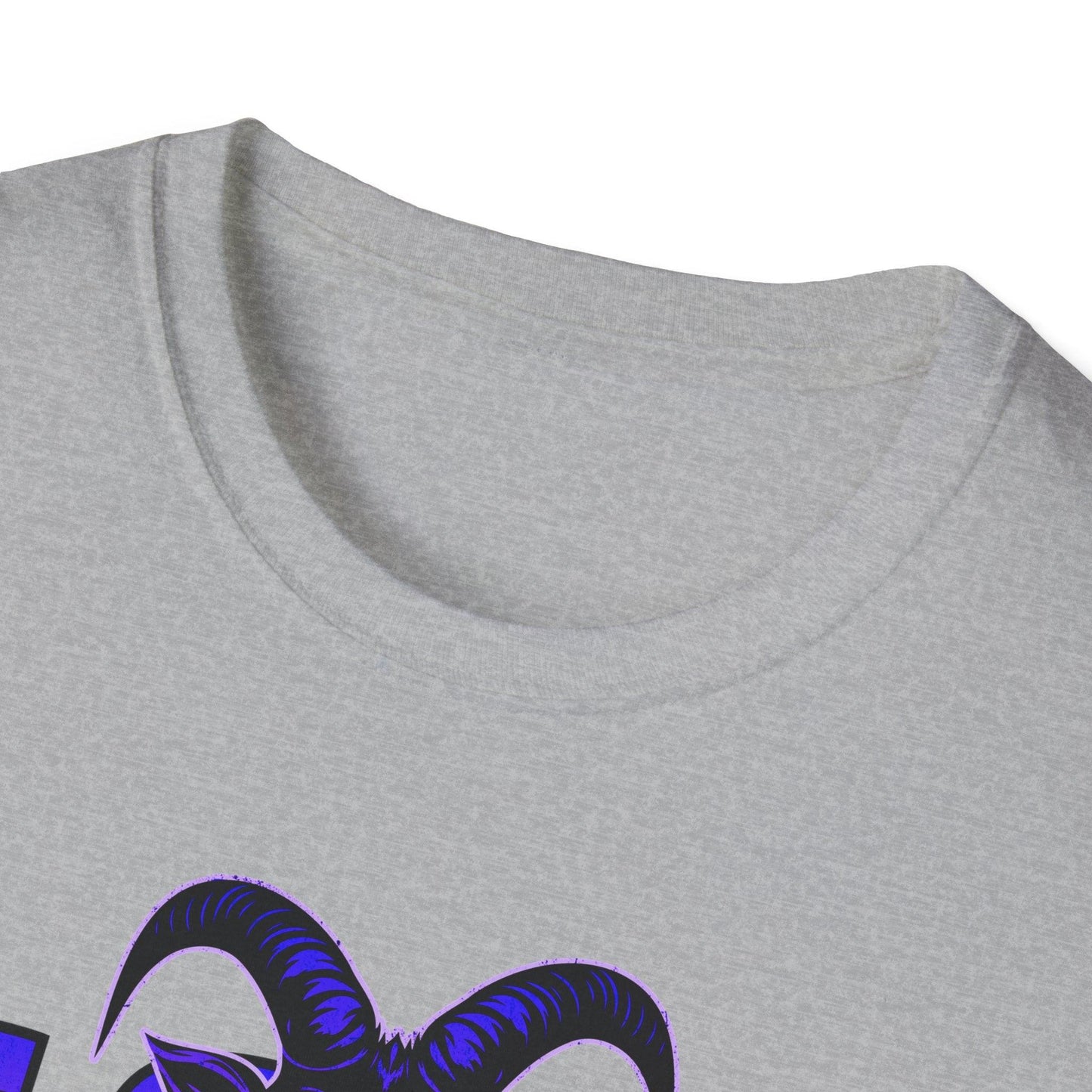 GOAT Purple Text Adults Unisex Tee - Jamie's Trading Cards - JamiesTradingCards