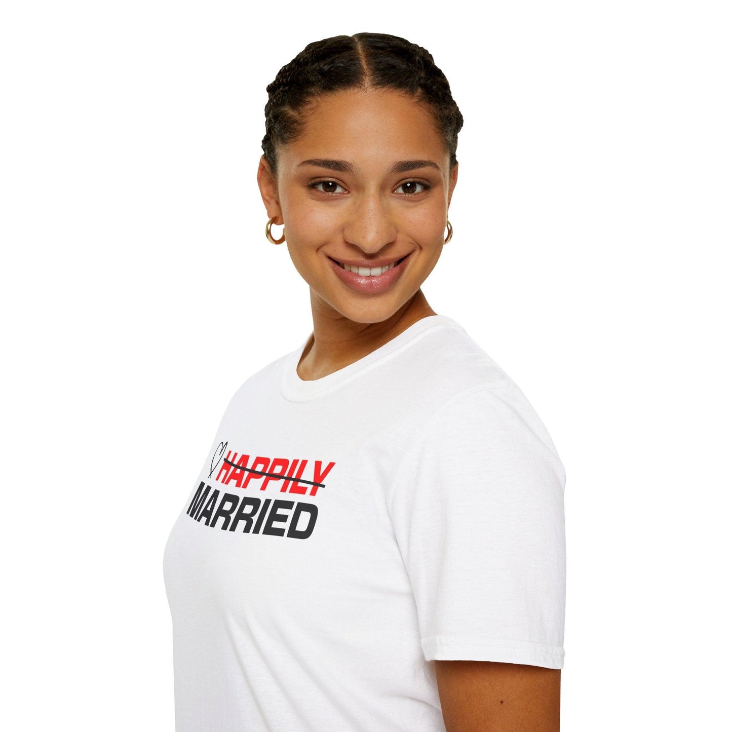 Happily Married Adults Unisex Tee - Jamie's Trading Cards - JamiesTradingCards