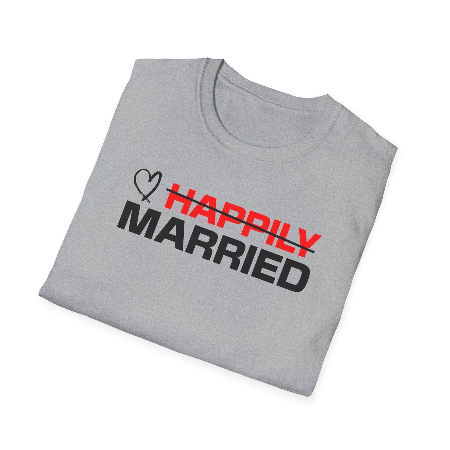 Happily Married Adults Unisex Tee - Jamie's Trading Cards - JamiesTradingCards