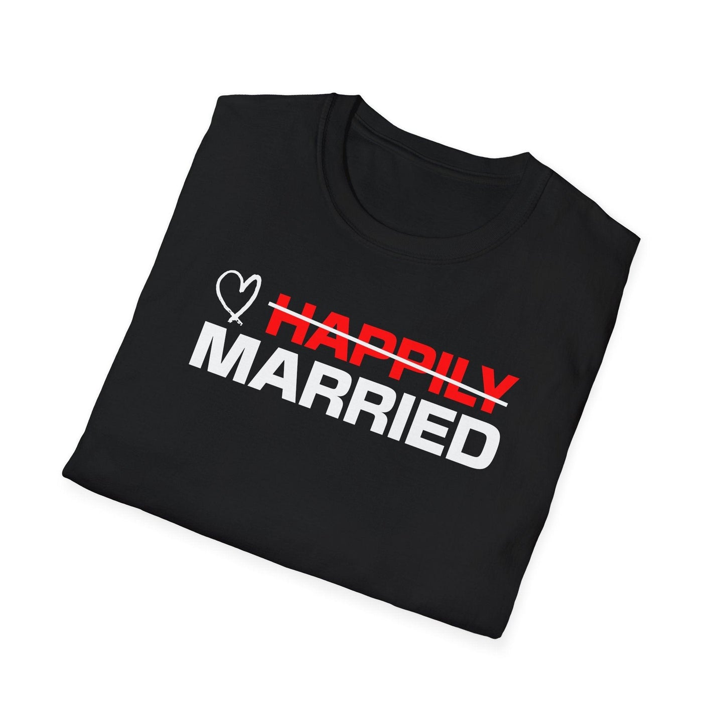 Happily Married Adults Unisex Tee - Jamie's Trading Cards - JamiesTradingCards