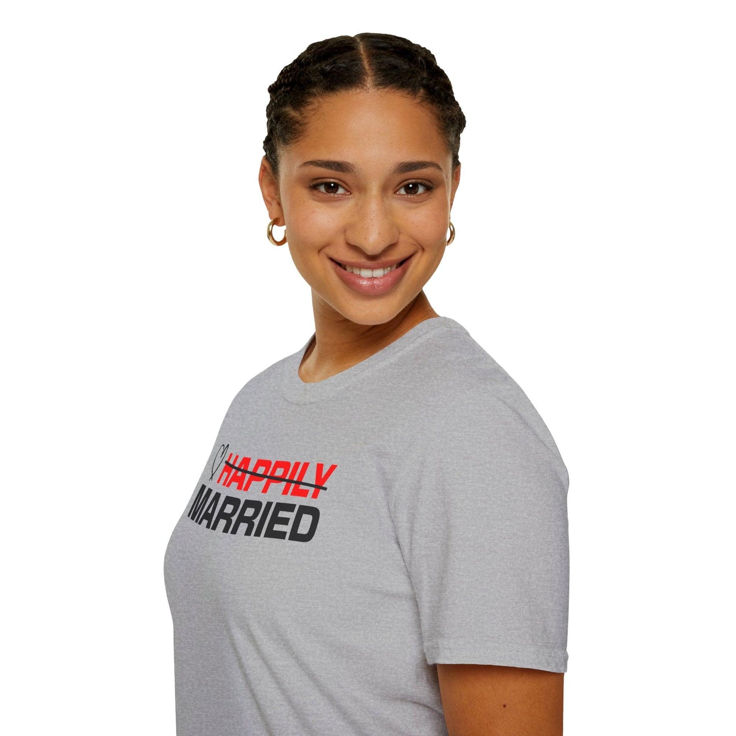 Happily Married Adults Unisex Tee - Jamie's Trading Cards - JamiesTradingCards