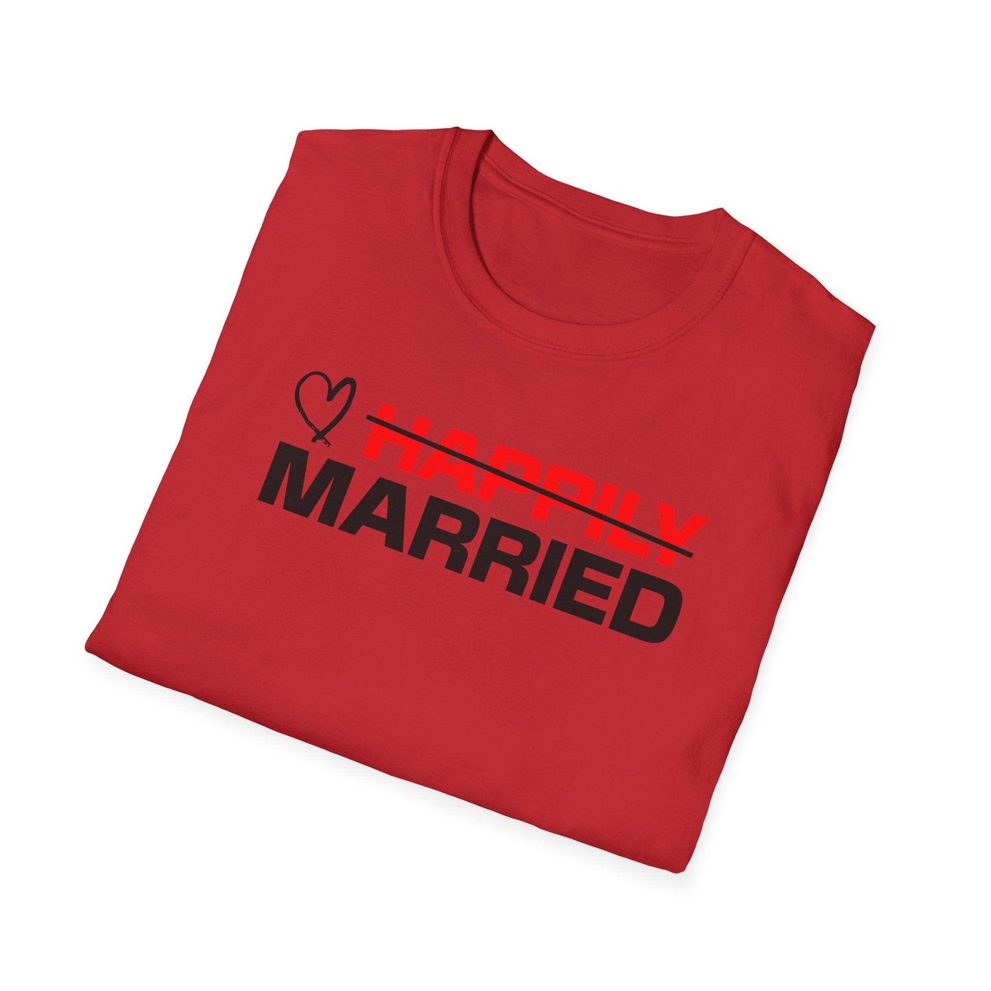Happily Married Adults Unisex Tee - Jamie's Trading Cards - JamiesTradingCards