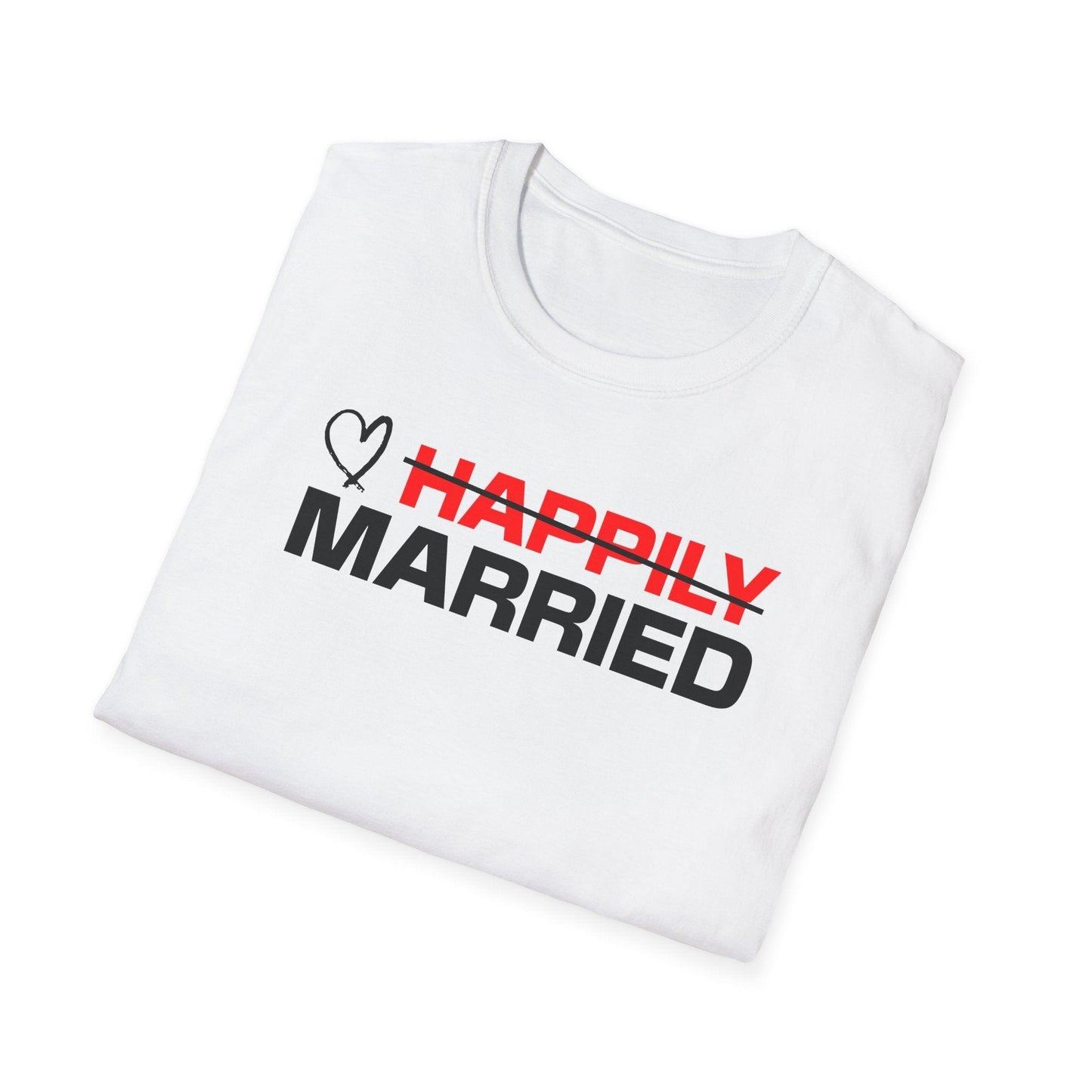 Happily Married Adults Unisex Tee - Jamie's Trading Cards - JamiesTradingCards