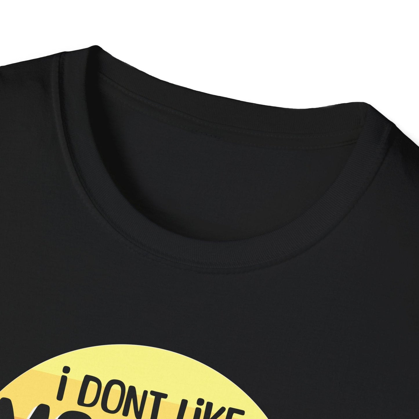 I Don't Like Morning People Adults Unisex Tee - Jamie's Trading Cards - JamiesTradingCards
