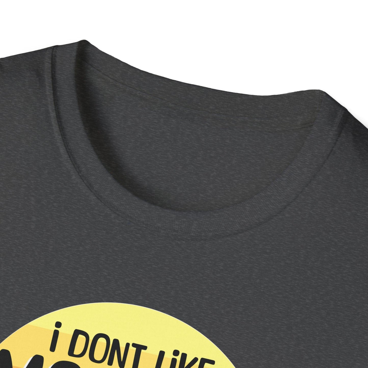 I Don't Like Morning People Adults Unisex Tee - Jamie's Trading Cards - JamiesTradingCards