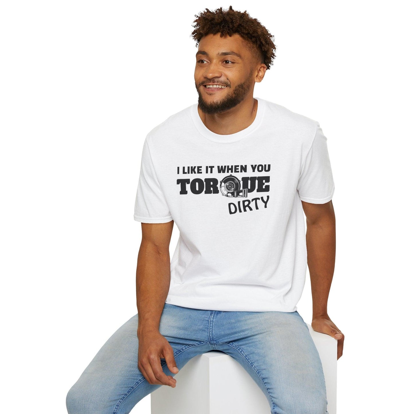 I Like It When You Torque Dirty Adults Unisex Tee - Jamie's Trading Cards - JamiesTradingCards
