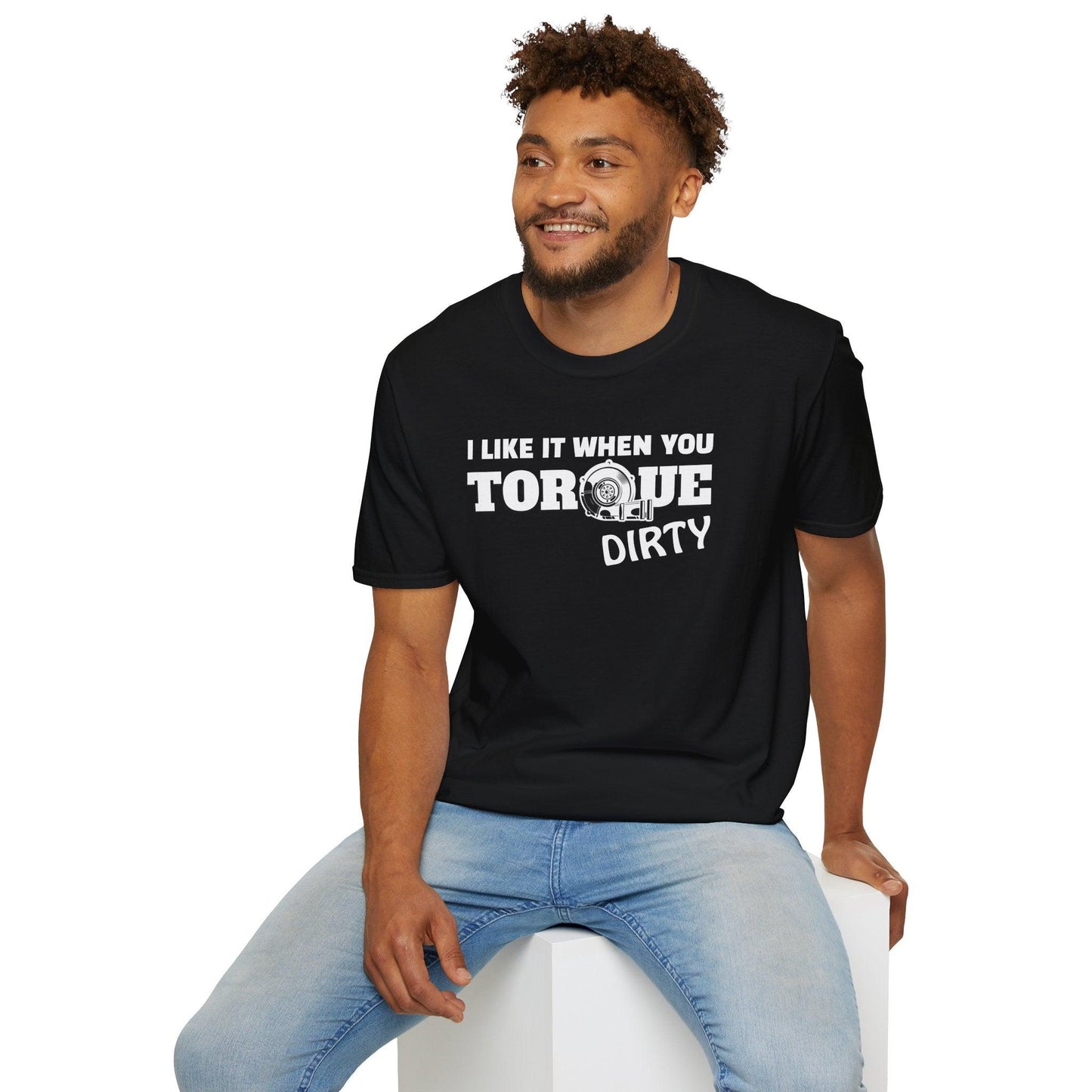 I Like It When You Torque Dirty Adults Unisex Tee - Jamie's Trading Cards - JamiesTradingCards