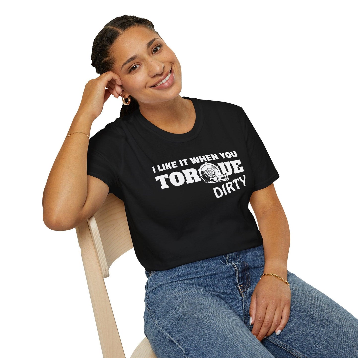 I Like It When You Torque Dirty Adults Unisex Tee - Jamie's Trading Cards - JamiesTradingCards