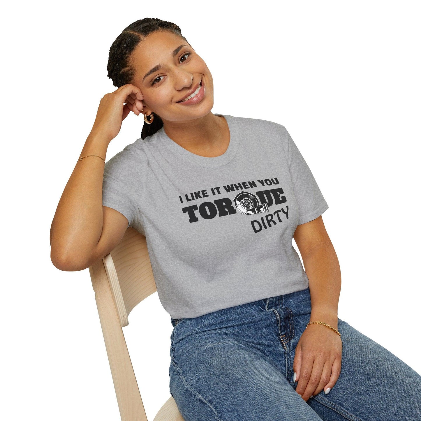 I Like It When You Torque Dirty Adults Unisex Tee - Jamie's Trading Cards - JamiesTradingCards