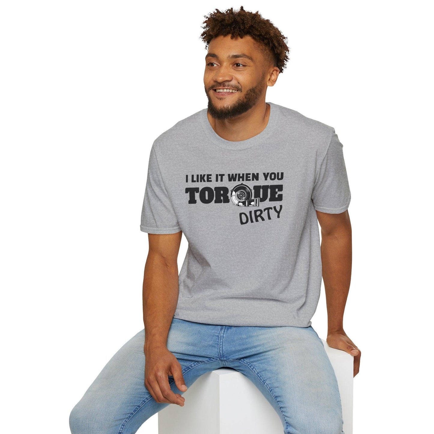 I Like It When You Torque Dirty Adults Unisex Tee - Jamie's Trading Cards - JamiesTradingCards