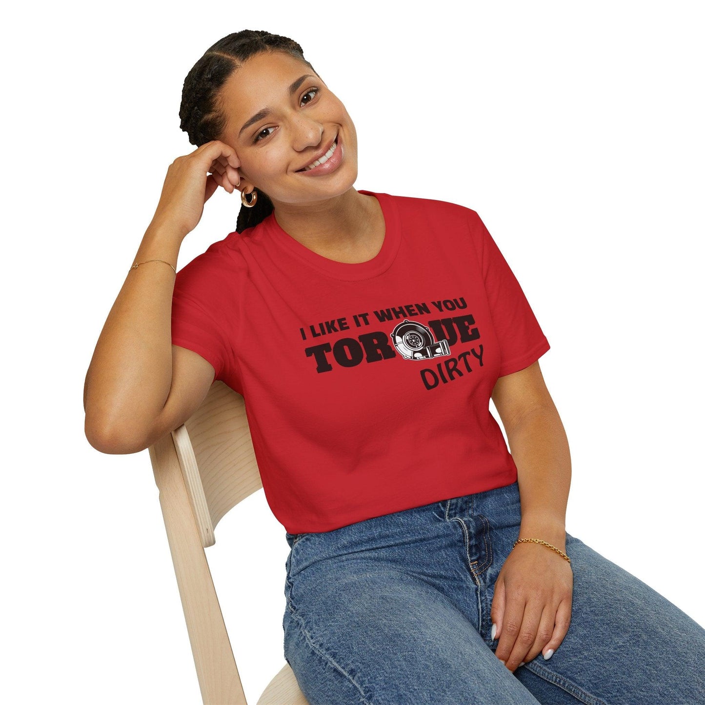 I Like It When You Torque Dirty Adults Unisex Tee - Jamie's Trading Cards - JamiesTradingCards