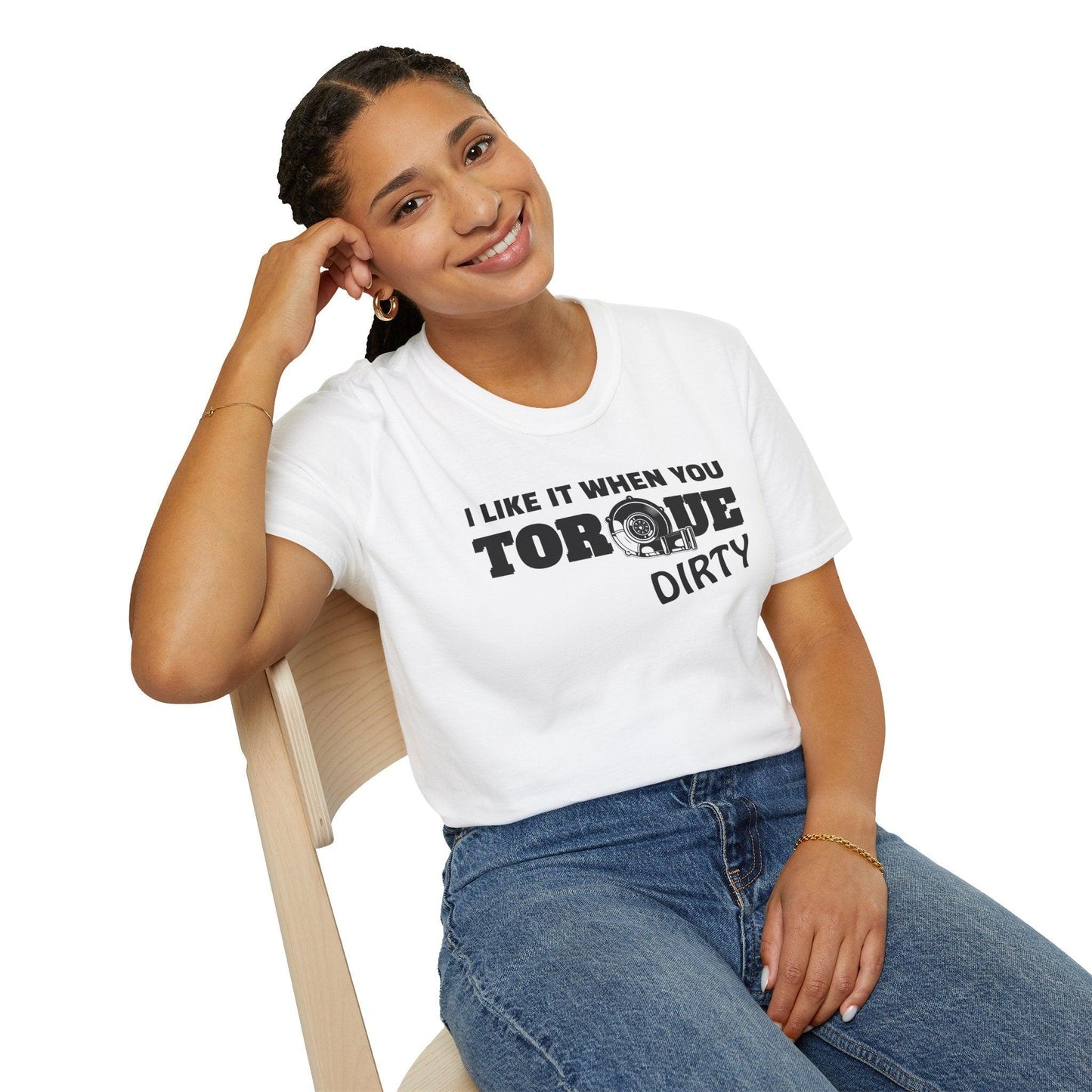 I Like It When You Torque Dirty Adults Unisex Tee - Jamie's Trading Cards - JamiesTradingCards