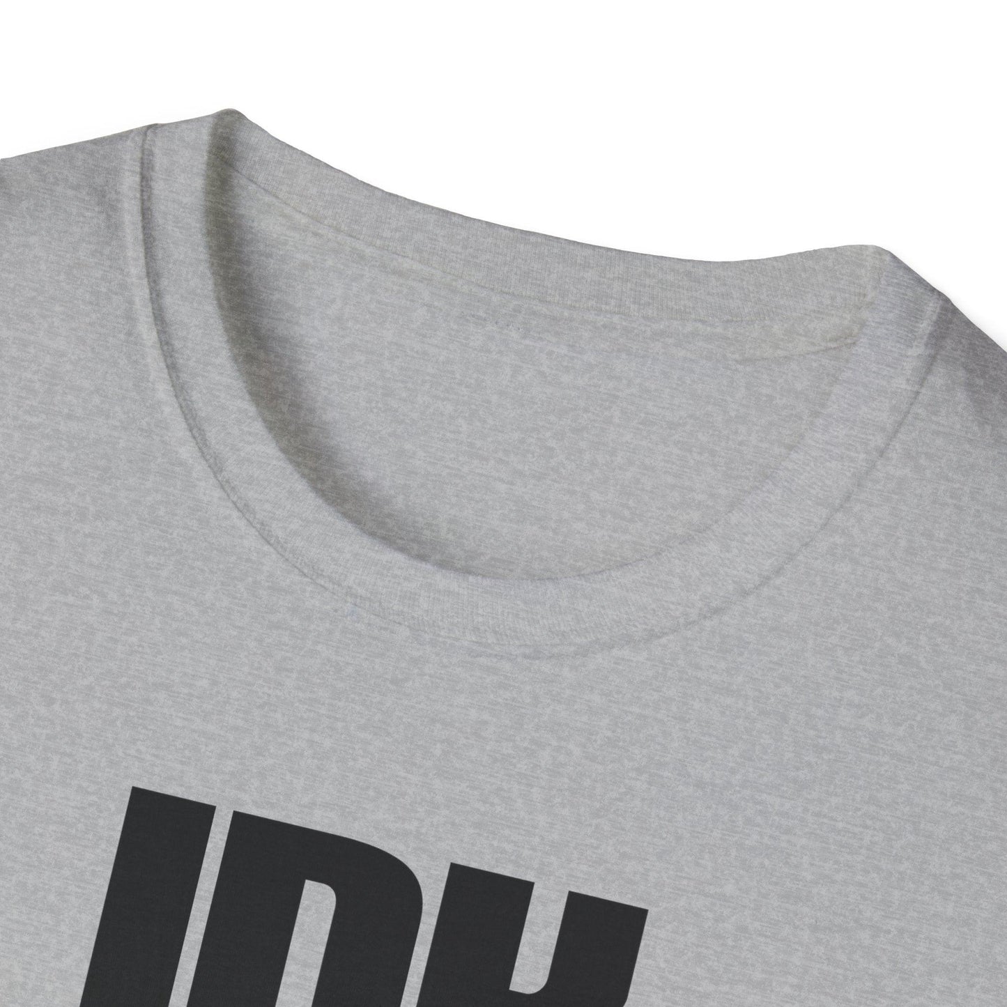 IDK IDC IDGAF Adults Unisex Tee - Jamie’s Trading Cards - JamiesTradingCards