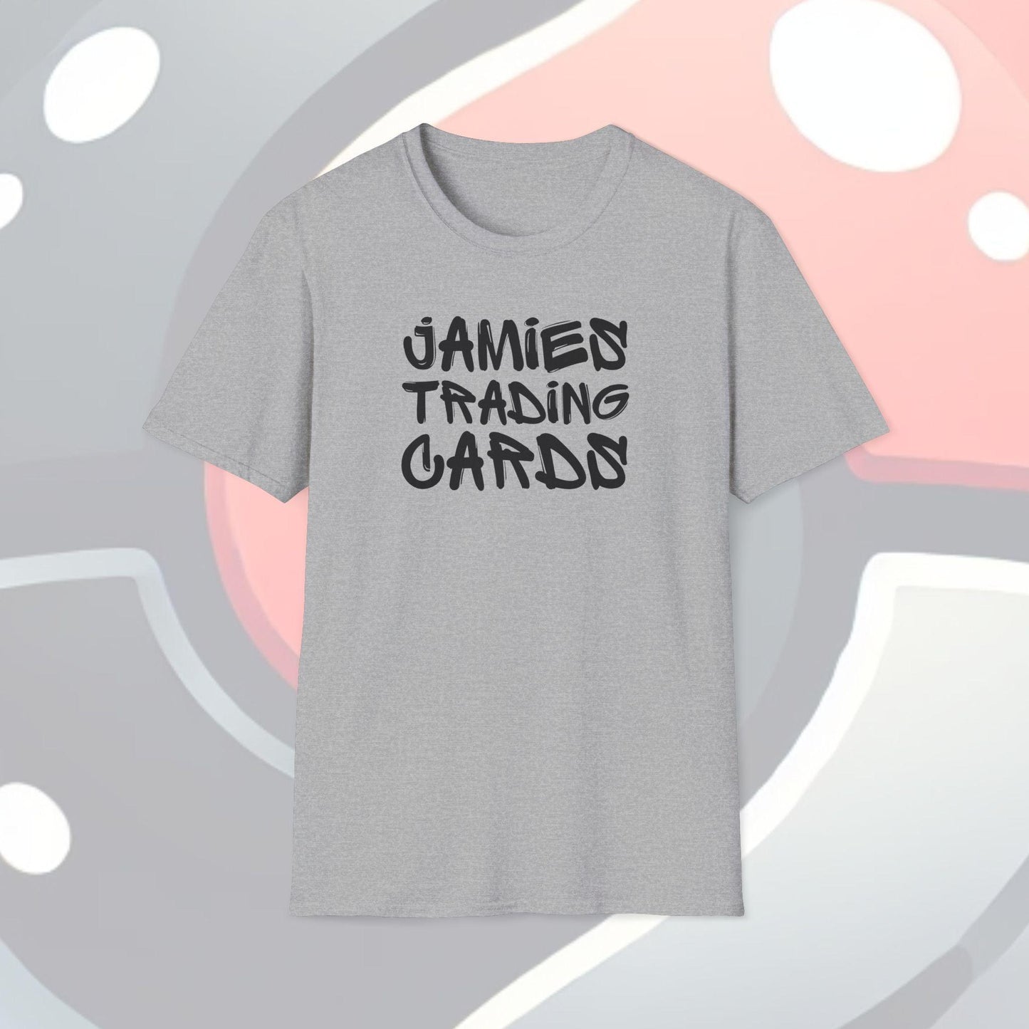 Jamie's Trading Cards Graffiti Logo Adults Unisex Tee - Jamie’s Trading Cards - JamiesTradingCards