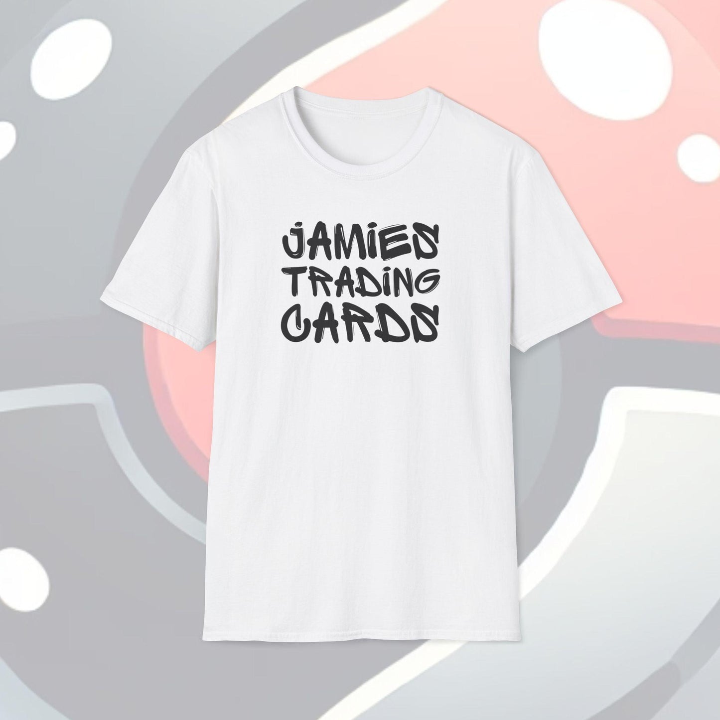 Jamie's Trading Cards Graffiti Logo Adults Unisex Tee - Jamie’s Trading Cards - JamiesTradingCards