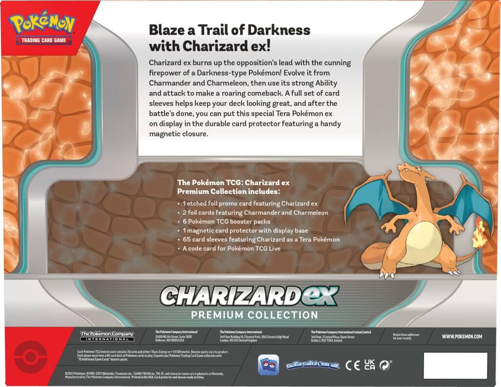 JamiesTradingCards PRE ORDER - Charizard EX Premium Collection Box