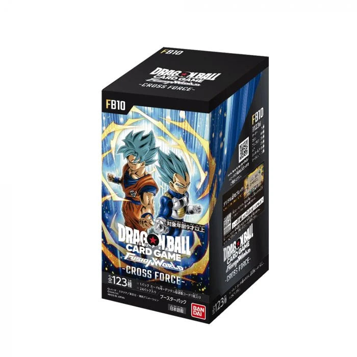 FB-10 Cross Force Booster Box - Japanese Dragon Ball Z Fusion