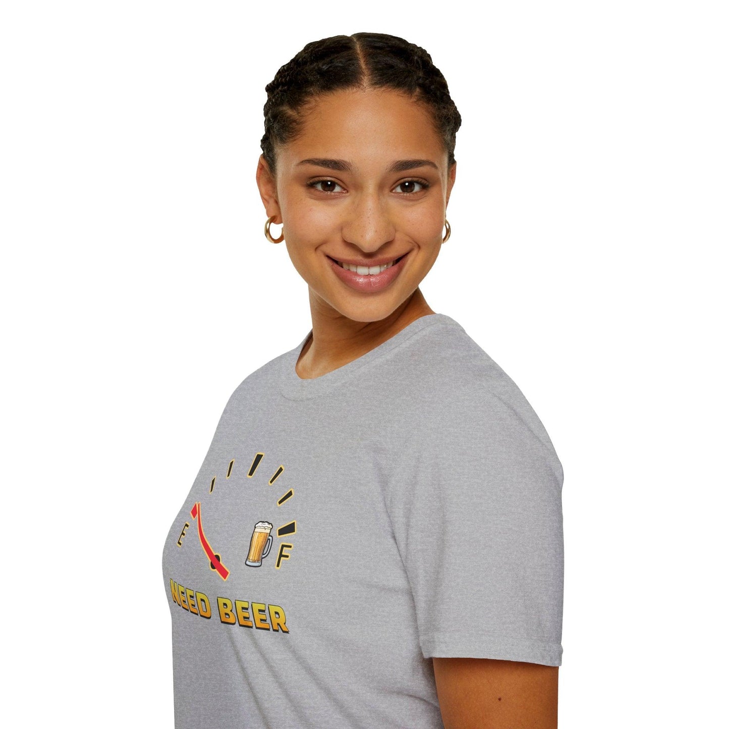 Need Beer Adults Unisex Tee - Jamie's Trading Cards - JamiesTradingCards