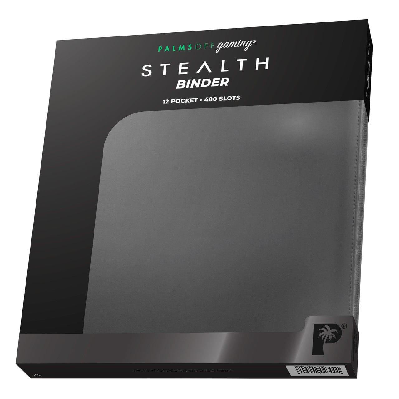 Palms Off Gaming Black STEALTH 480 Slot Zip Binder - JamiesTradingCards
