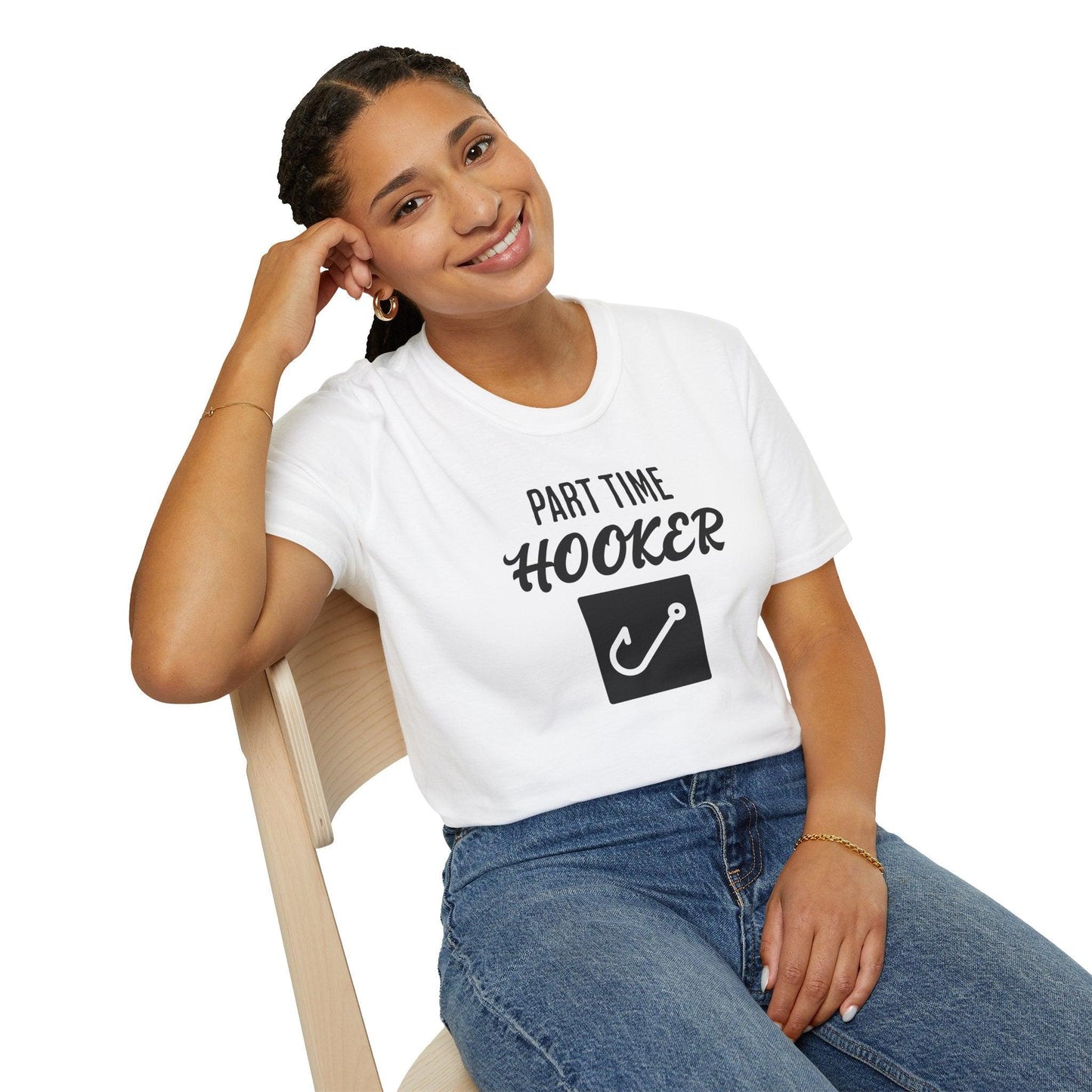 Part Time Hooker Adults Unisex Tee - Jamie's Trading Cards - JamiesTradingCards
