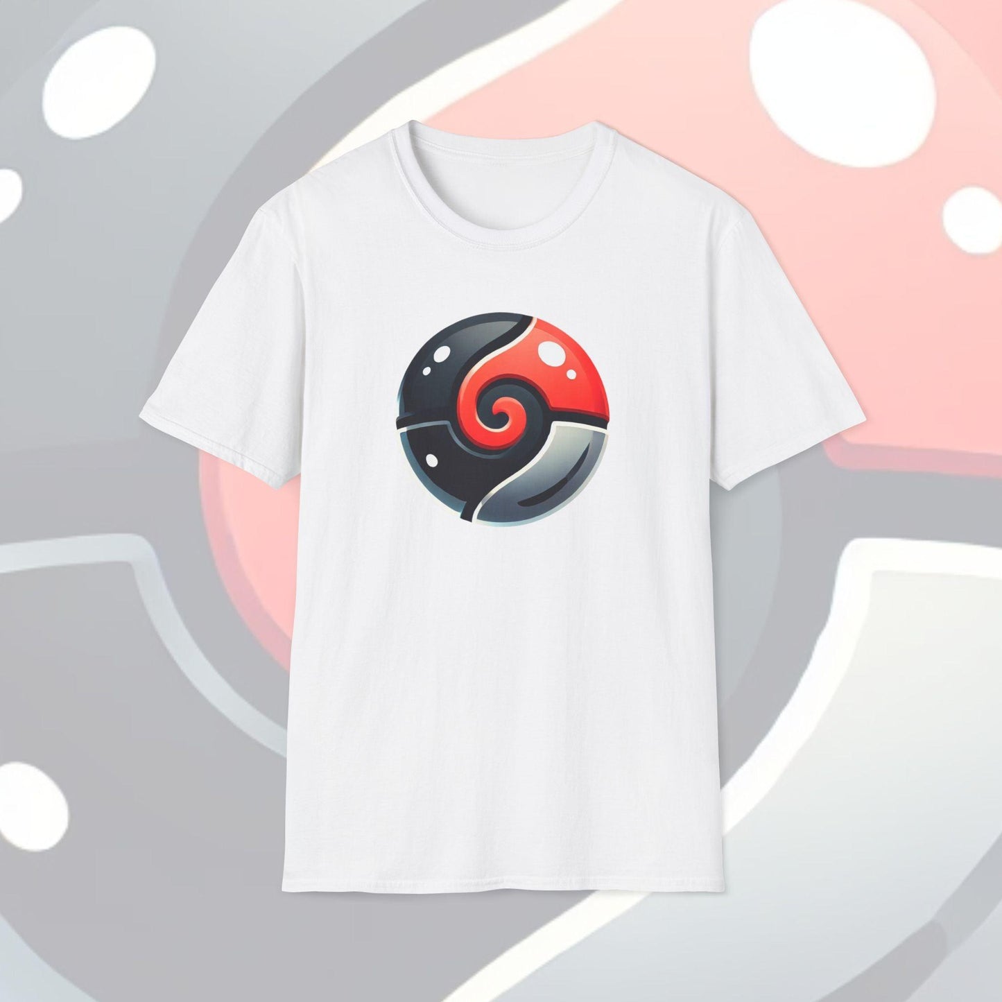 Poké Ball Inspired Adults Unisex Tee - Jamie’s Trading Cards - JamiesTradingCards