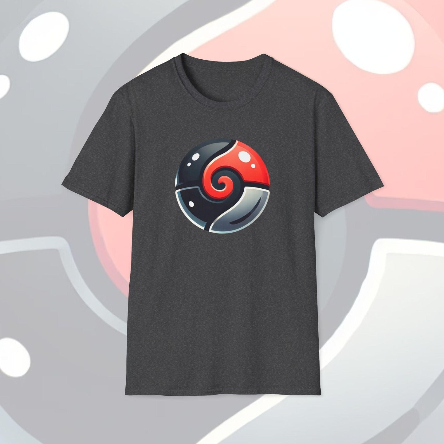 Poké Ball Inspired Adults Unisex Tee - Jamie’s Trading Cards - JamiesTradingCards