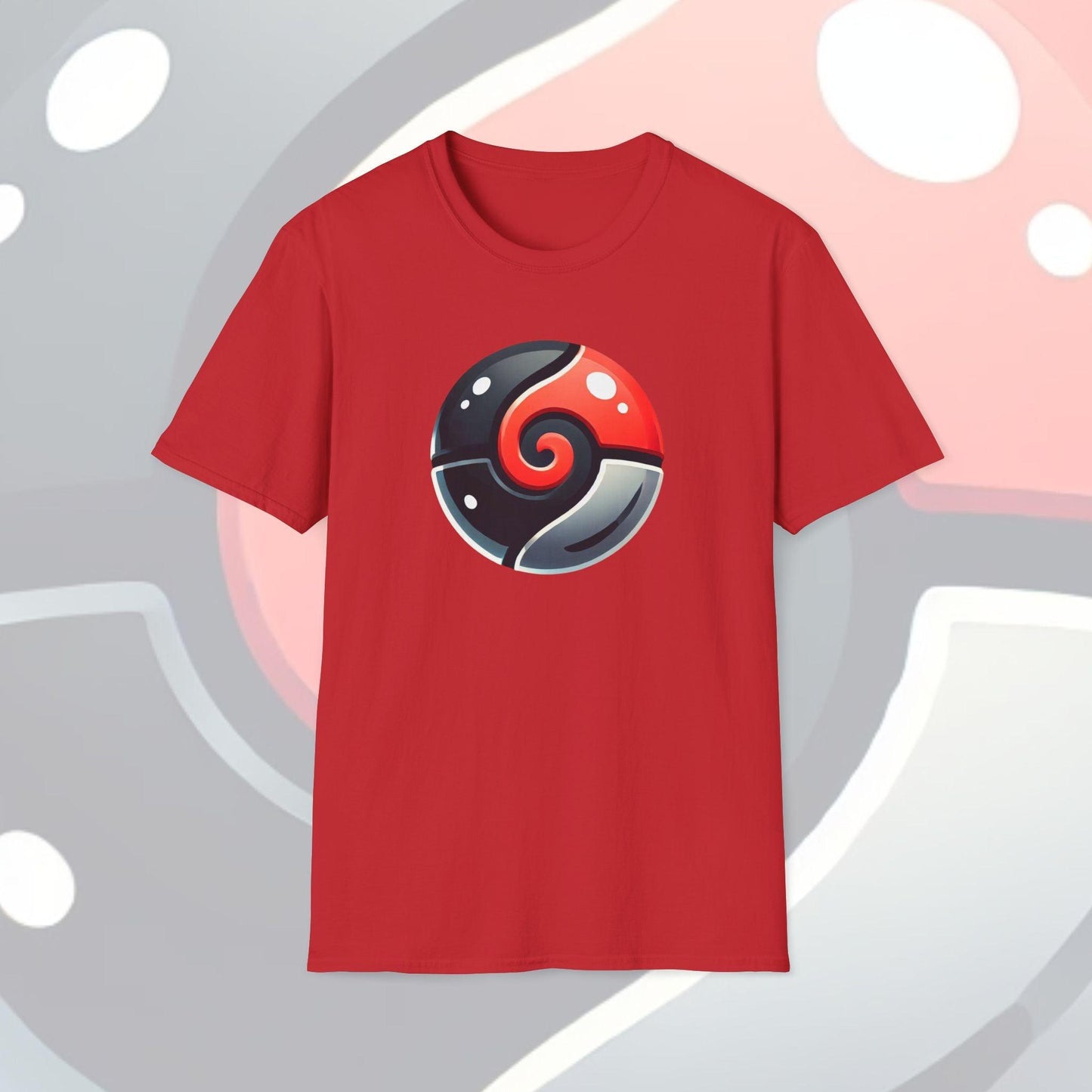 Poké Ball Inspired Adults Unisex Tee - Jamie’s Trading Cards - JamiesTradingCards