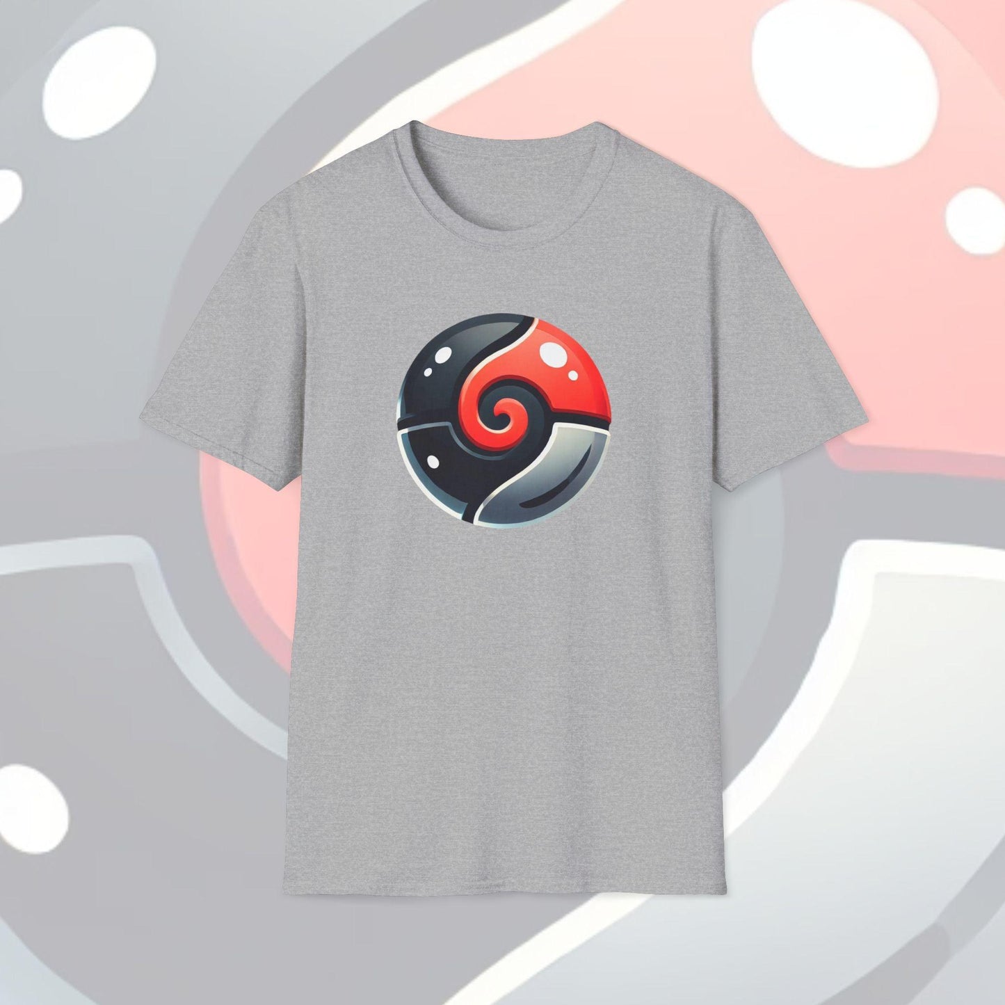 Poké Ball Inspired Adults Unisex Tee - Jamie’s Trading Cards - JamiesTradingCards