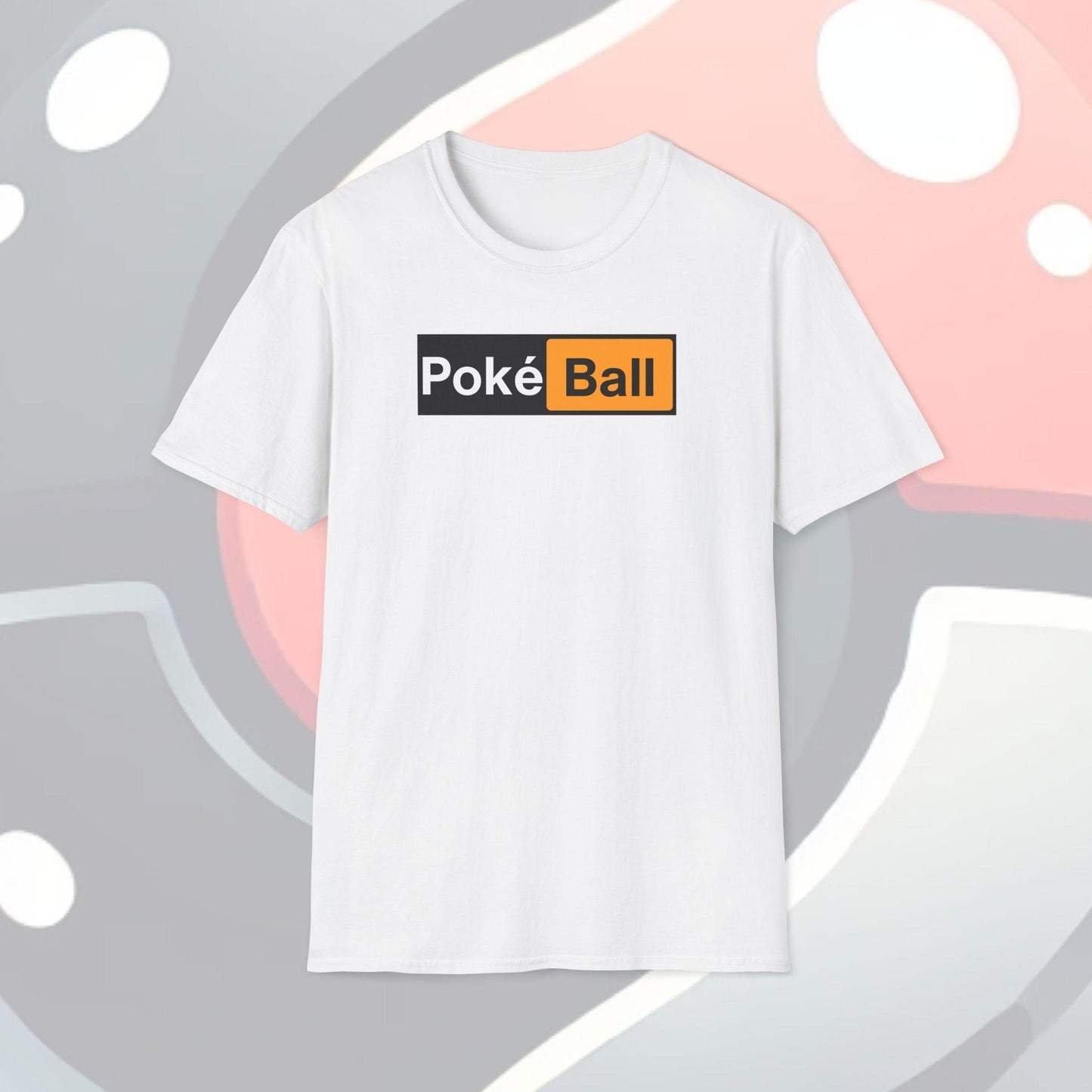 Poké Ball Logo Adult Unisex Tee - Jamie’s Trading Cards - JamiesTradingCards