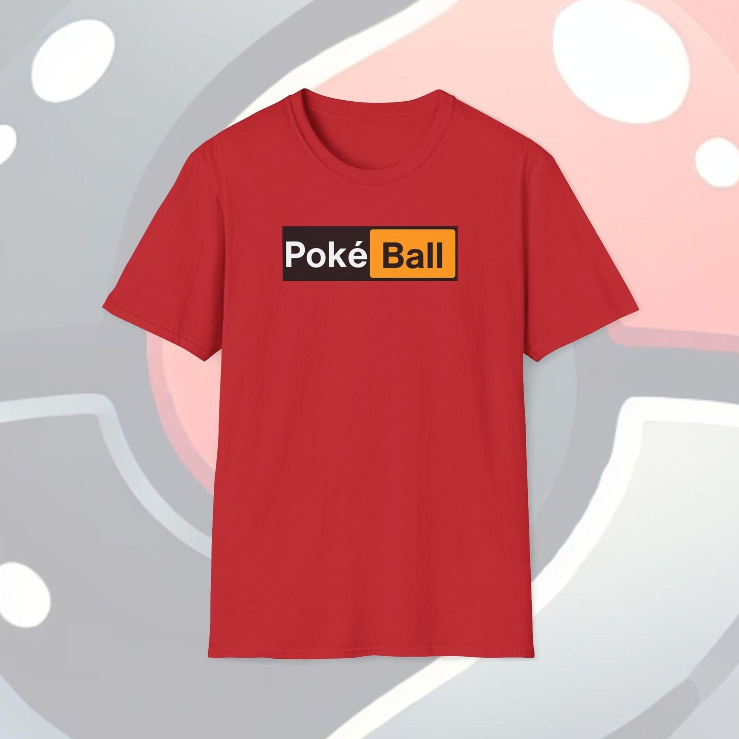 Poké Ball Logo Adult Unisex Tee - Jamie’s Trading Cards - JamiesTradingCards