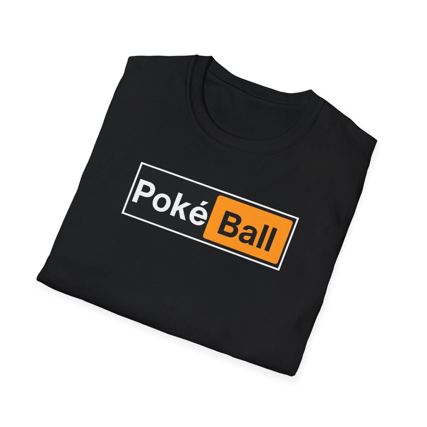 Poké Ball Logo Adult Unisex Tee - Jamie’s Trading Cards - JamiesTradingCards