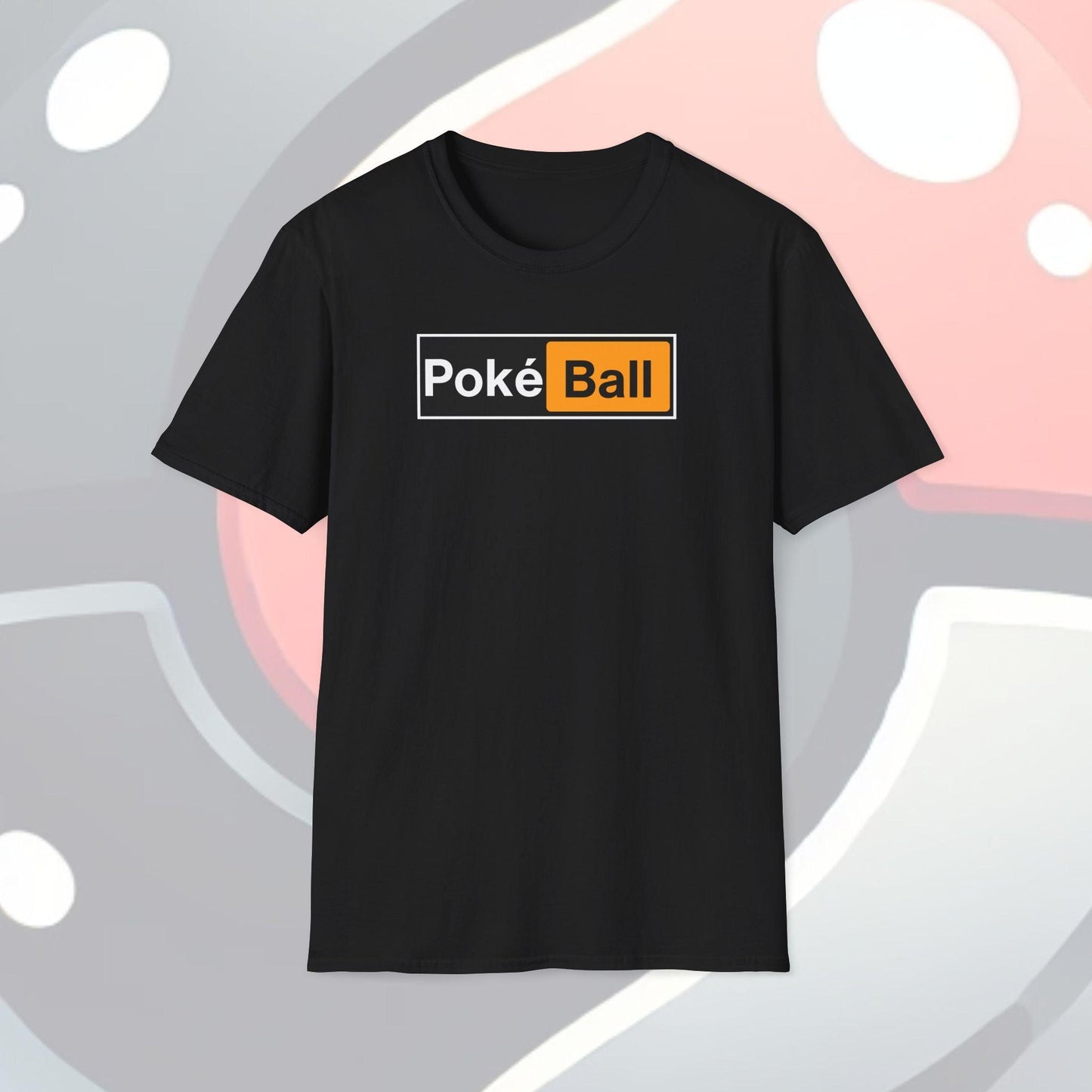 Poké Ball Logo Adult Unisex Tee - Jamie’s Trading Cards - JamiesTradingCards