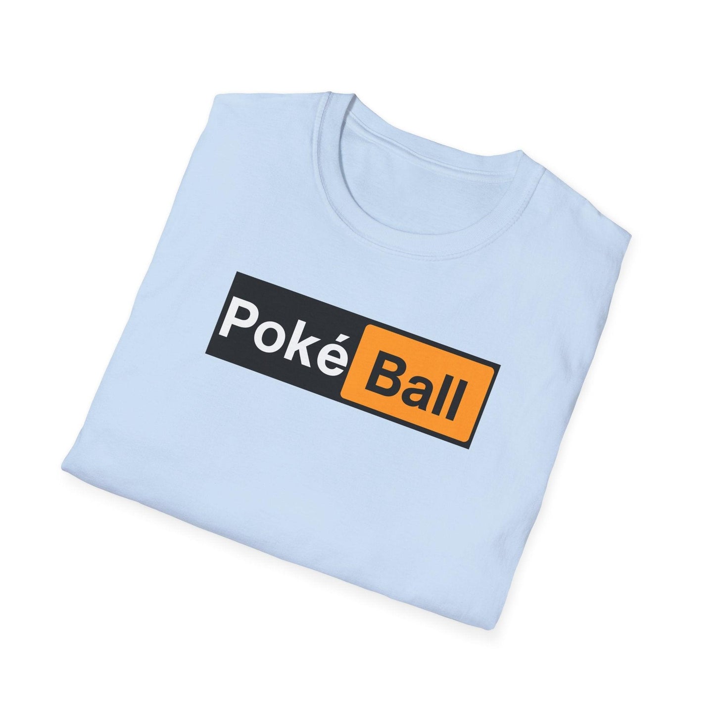 Poké Ball Logo Adult Unisex Tee - Jamie’s Trading Cards - JamiesTradingCards