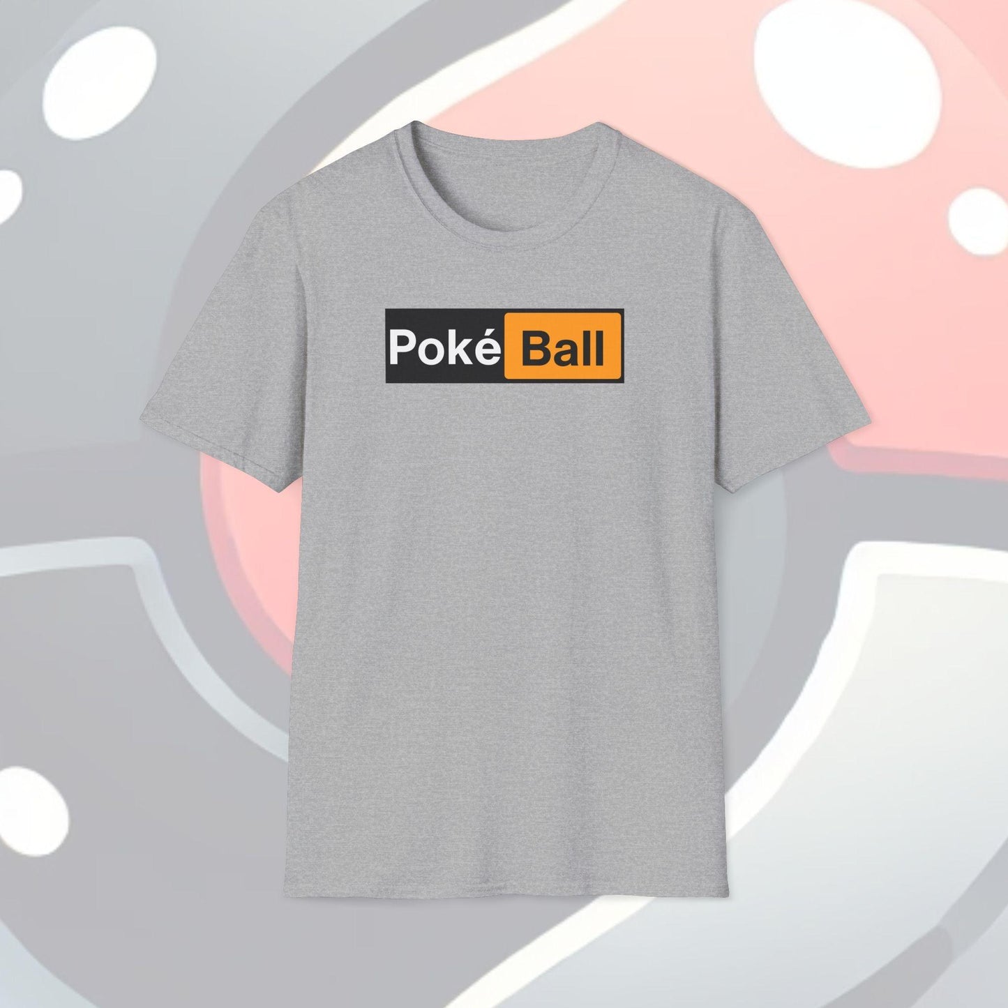 Poké Ball Logo Adult Unisex Tee - Jamie’s Trading Cards - JamiesTradingCards