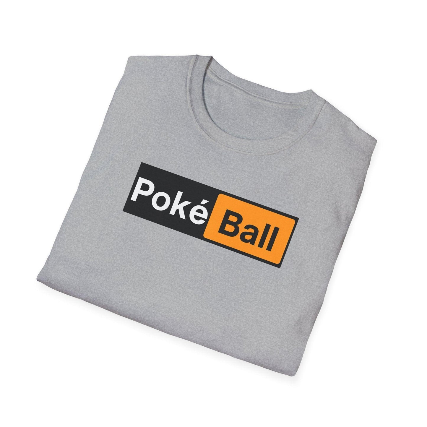 Poké Ball Logo Adult Unisex Tee - Jamie’s Trading Cards - JamiesTradingCards