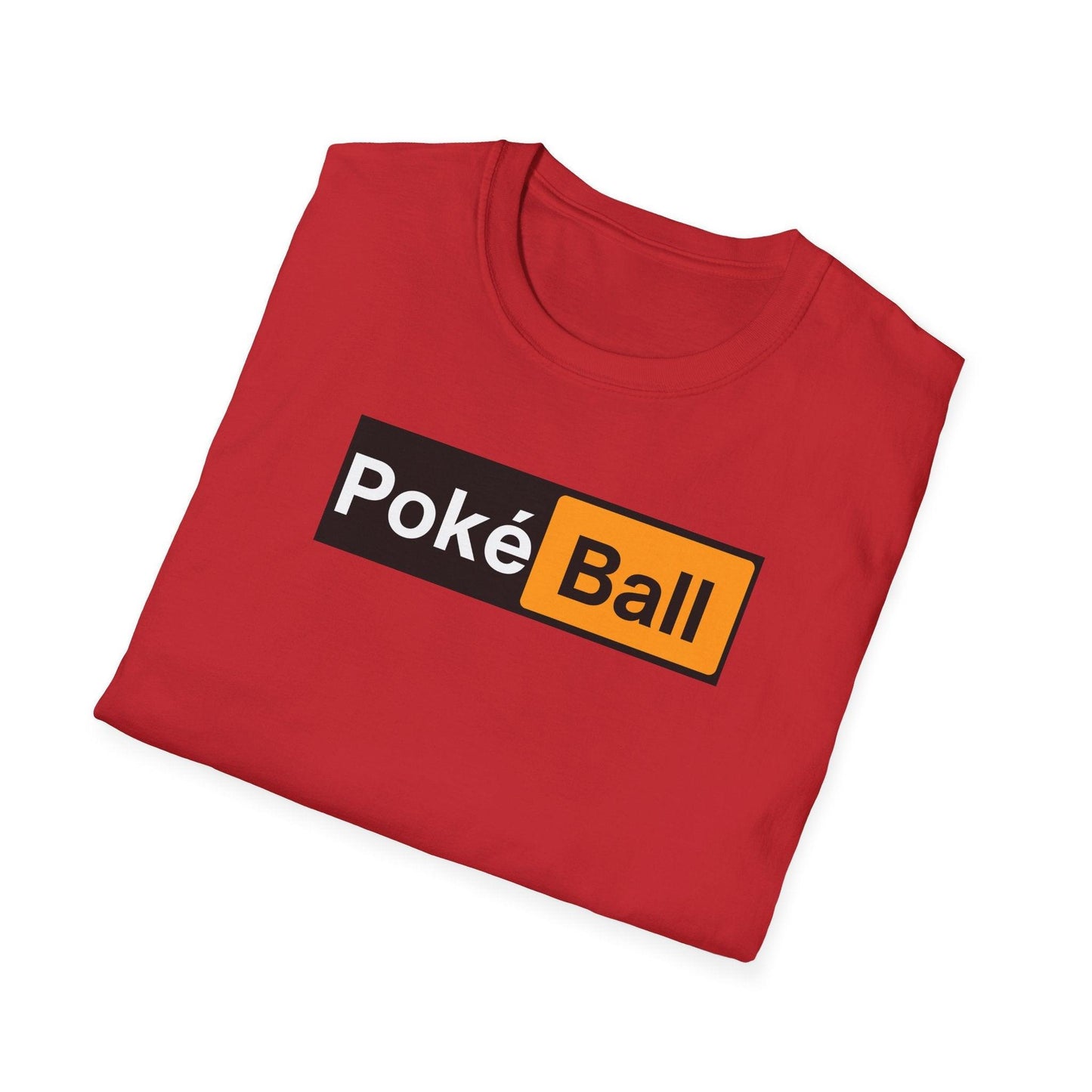Poké Ball Logo Adult Unisex Tee - Jamie’s Trading Cards - JamiesTradingCards