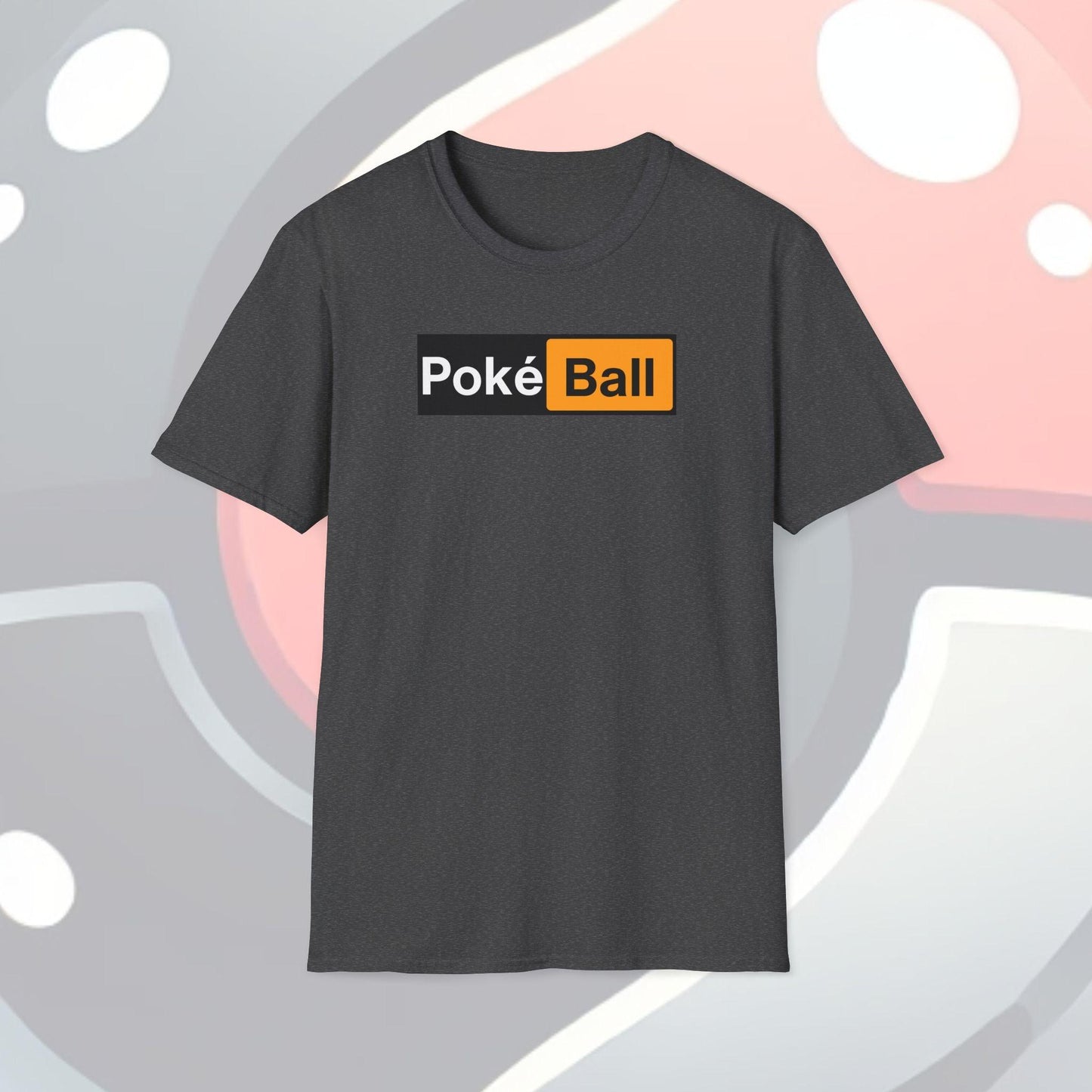 Poké Ball Logo Adult Unisex Tee - Jamie’s Trading Cards - JamiesTradingCards