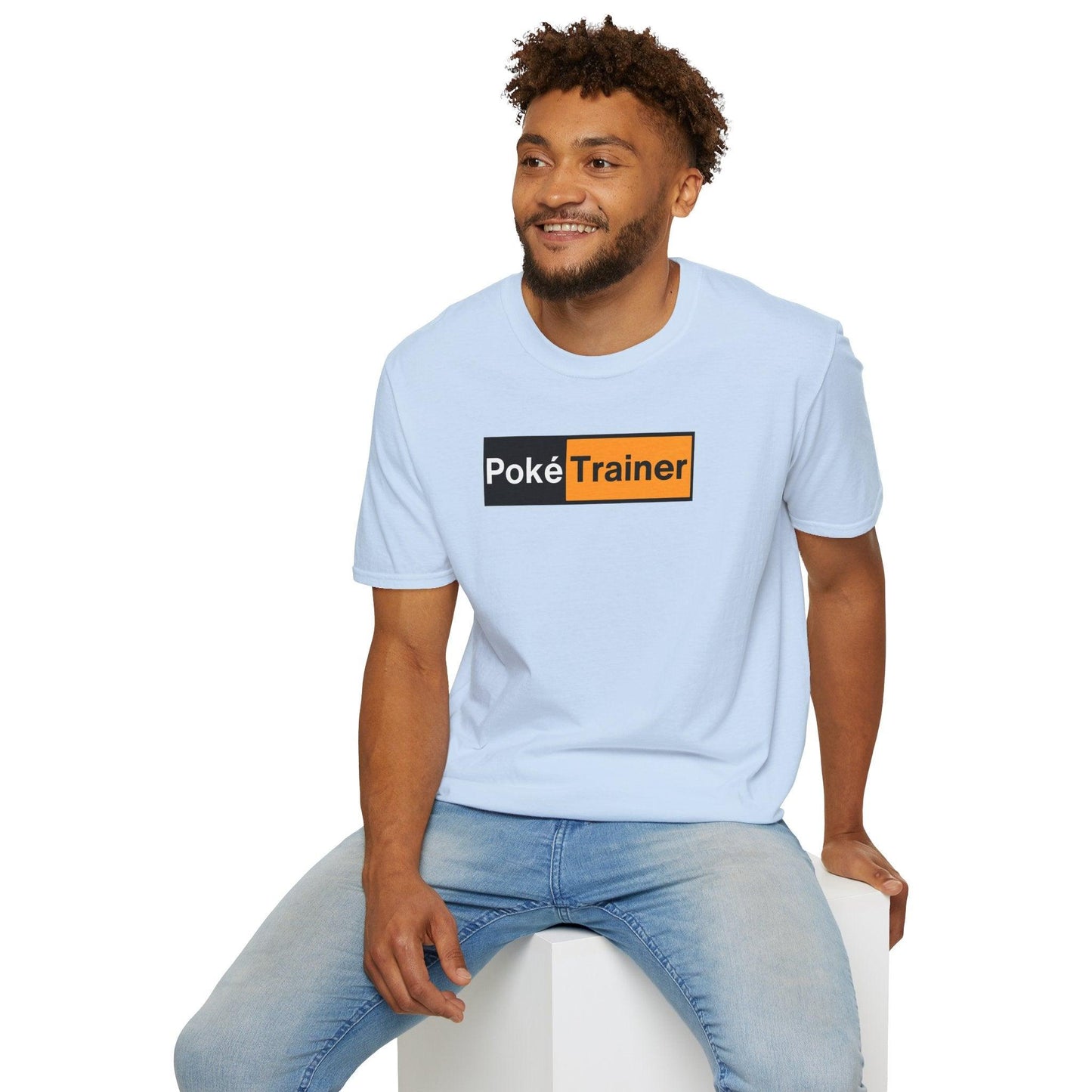 Poké Trainer Logo Adult Unisex Tee - Jamie’s Trading Cards - JamiesTradingCards