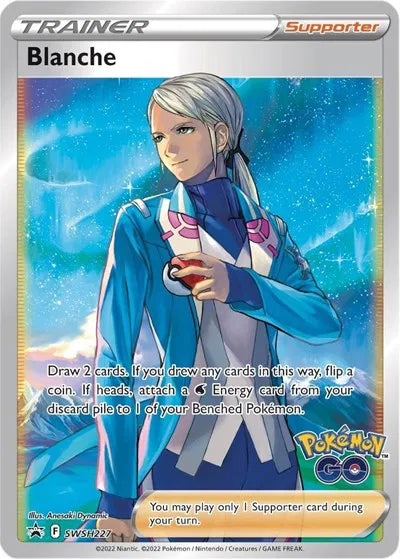 SWSH227 - Blanche Black Star Promo - Pokemon GO - Pokemon TCG
