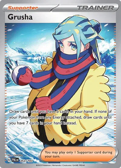 253/193 - Grusha - Paldea Evolved - Pokemon TCG
