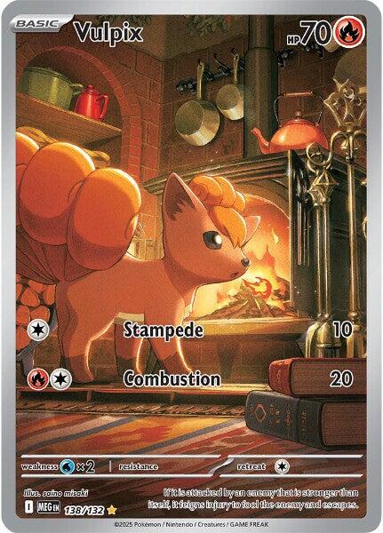 138/132 - Vulpix - Mega Evolution - Pokemon TCG