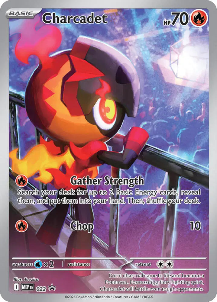 MEP 022 - Charcadet Black Star Promo - Pokemon TCG